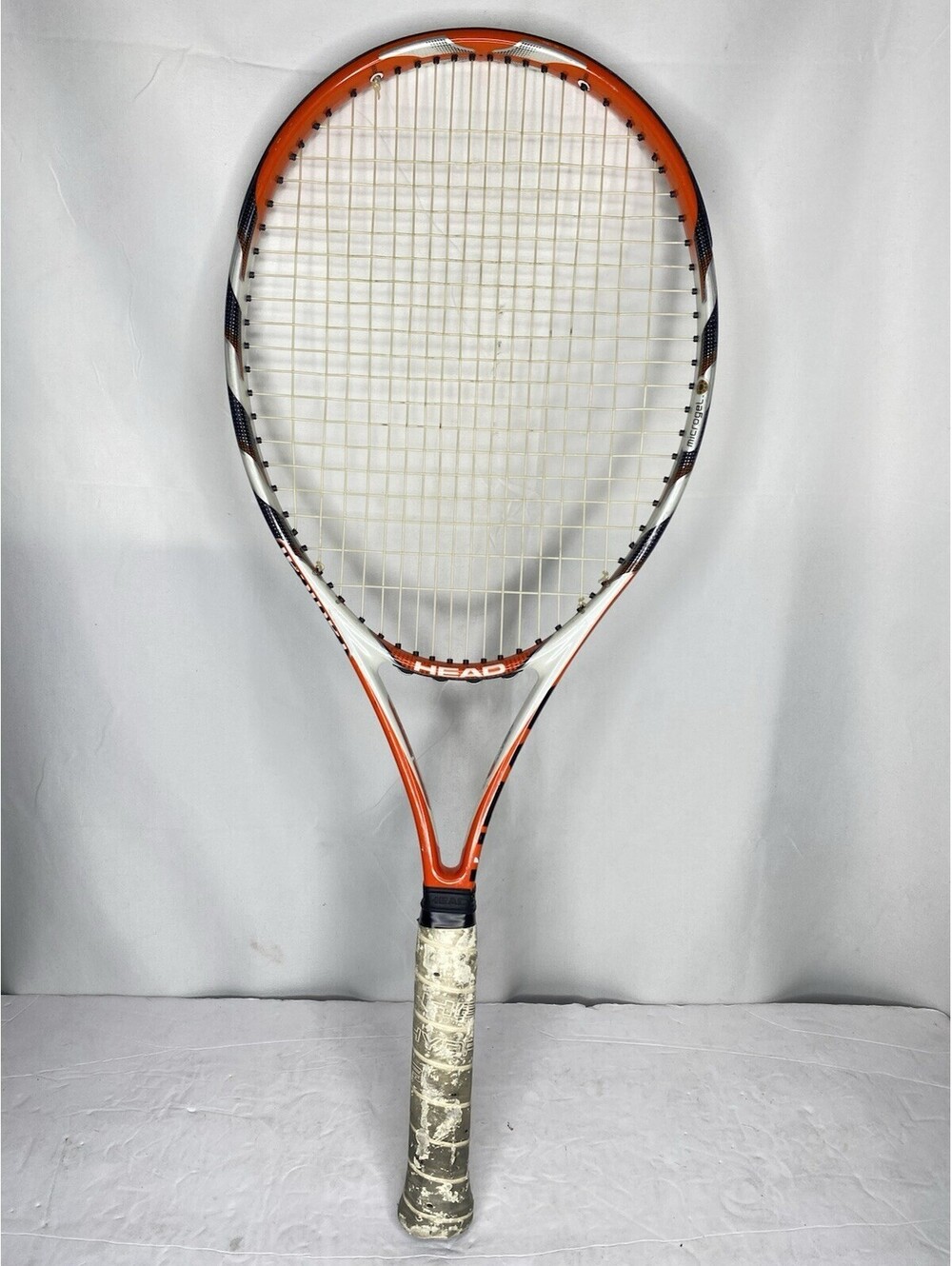 Head Microgel Radical Tennis Racquet Orange/White With Case